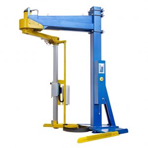 FS500 Semiautomatisk sträckomslagare med roterande arm
